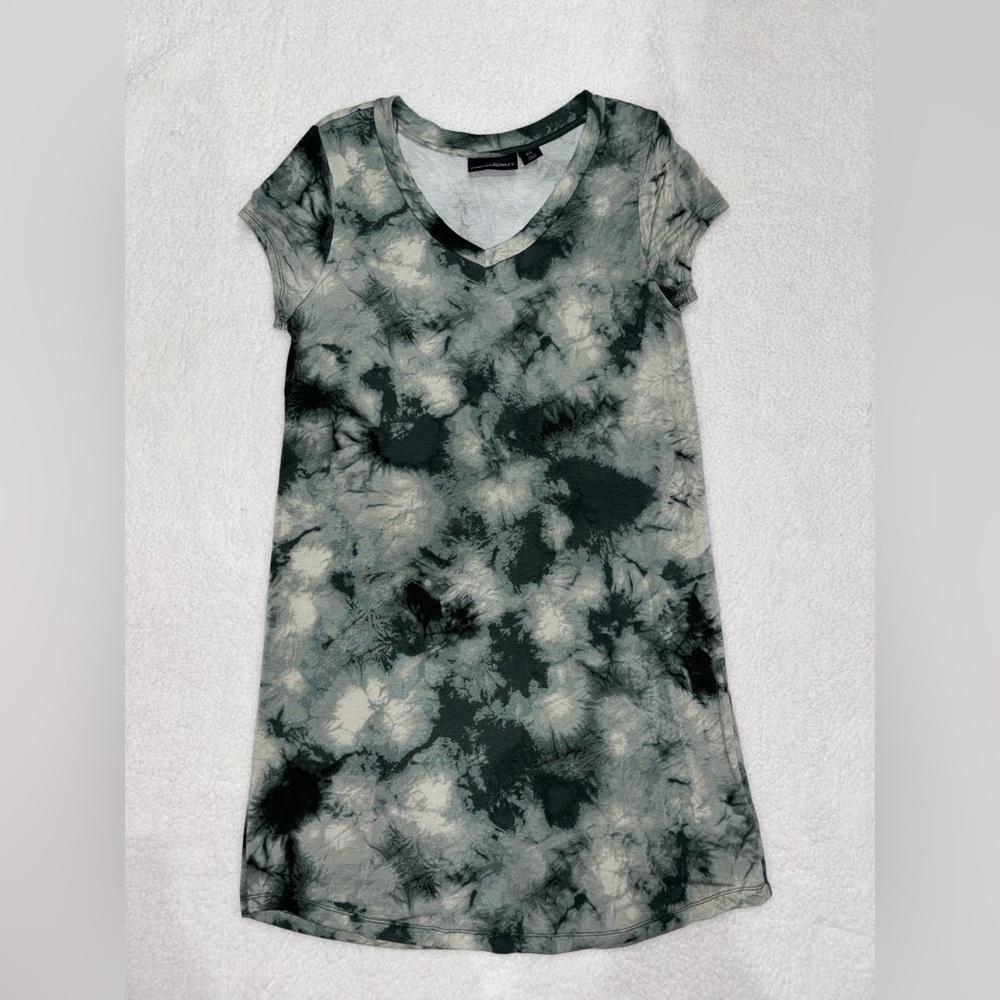 Cynthia Rowley Green Tie-Dye Dress